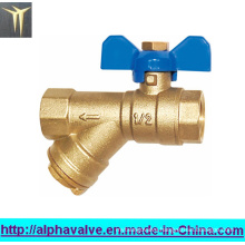 Brass Ball Valve with Y Strainer (a. 0134)